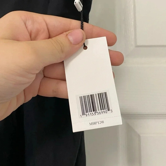 NWT Jason Wu Tie Shoulder Tiered Maxi Dress - Picture 8 of 9